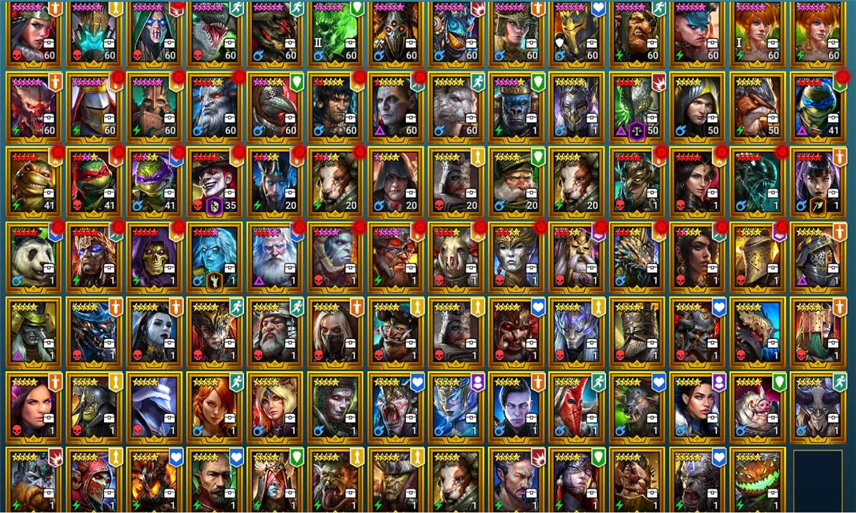 продажа аккаунта к игре Raid Shadow Legends